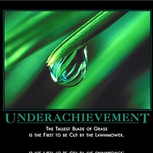Media 'underachievement' in category 'Demotivational posters'