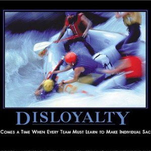 Media 'disloyalty' in category 'Demotivational posters'