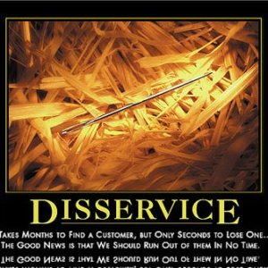 disservice