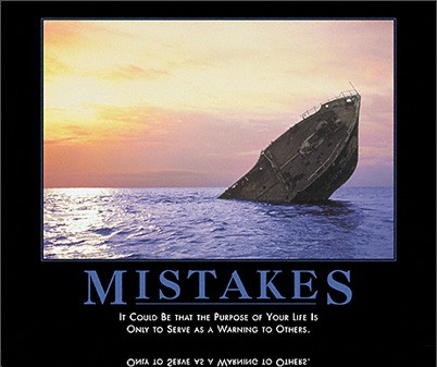 mistakes