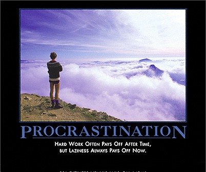 procrastination