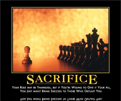 sacrifice