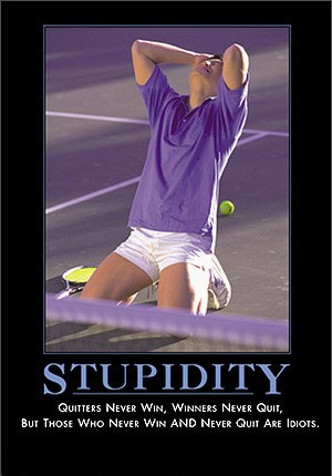 stupidity