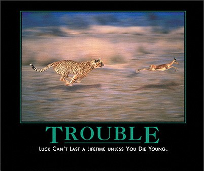 trouble